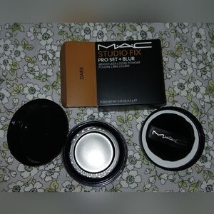 3 MAC studio fix Pro set+blur Weightless loose powder